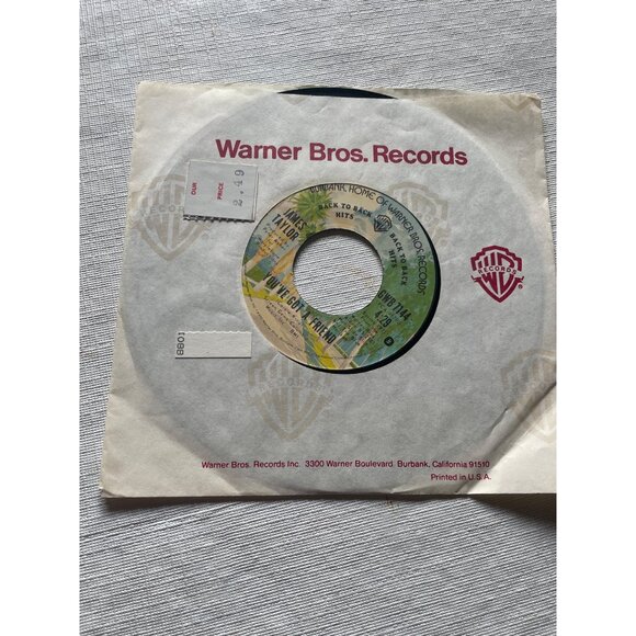 James Taylor 7" Vinyl 45 RPM Single Youve Got A Friend/Steamroller Warner Bros. - Picture 1 of 7